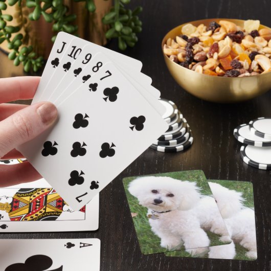 Bichon Frise Dog Playing Cards Speelkaarten (Insitu)