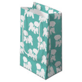 Bichon Frise Dog Puppy Klein Cadeauzakje (Voorkant Gekanteld)