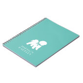 Bichon Frise Dog Puppy Notitieboek (Linkerzijde)