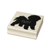 Bichon Frise Dog Puppy Rubberstempel (Stempel)