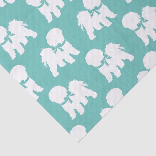 Bichon Frise Dog Puppy Tissuepapier (Detail)