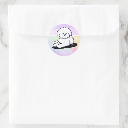 Bichon Frise Dog Stickers (Tas)