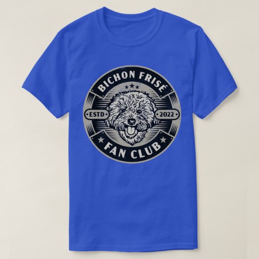 Bichon Frise Dog T-shirt (Design voorkant)