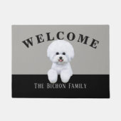  Bichon Frise Doormat Deurmat (Voorkant)