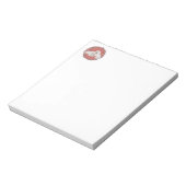 Bichon Frise Duo Plaid Notitieblok (Linkerzijde)