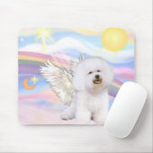 Bichon Frise Engel Muismat (Met muis)