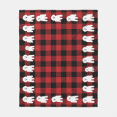 Bichon Frise Fleece Blanket Deken (Voorkant)