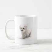 Bichon Frise Foto Coffee Mok (Links)