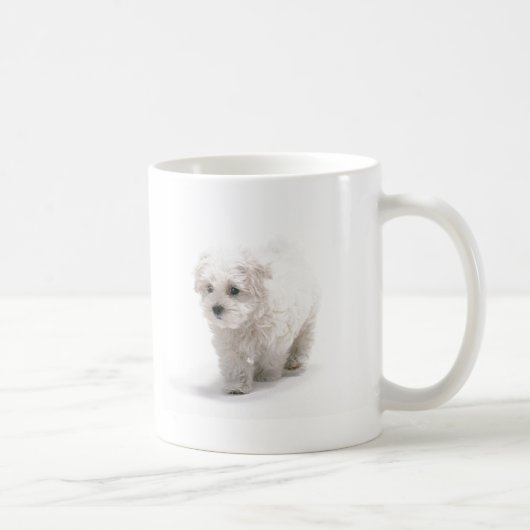 Bichon Frise Foto Coffee Mok (Rechts)