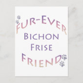 Bichon Frise Furever Briefkaart (Voorkant)