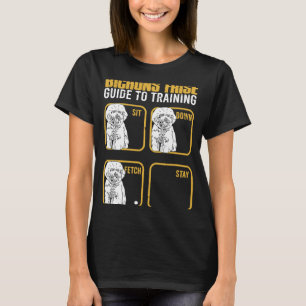 Bichon frise gids voor training Zitten neer Fetch T-shirt