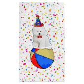  Bichon Frise Gift Bag Klein Cadeauzakje (Achterkant)