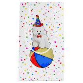  Bichon Frise Gift Bag Klein Cadeauzakje (Voorkant)