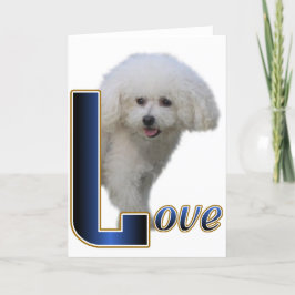 Bichon Frise Gifts Kaart