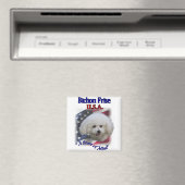 Bichon Frise Gifts Magneet (Insitu (Vaatwasser))