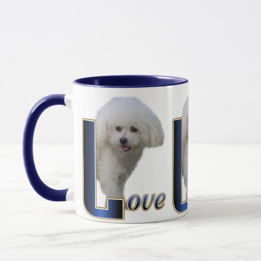 Bichon Frise Gifts Mok (Links)