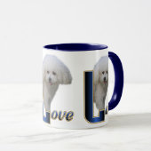 Bichon Frise Gifts Mok (Voorkant rechts)