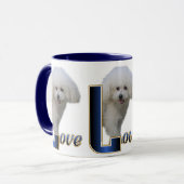 Bichon Frise Gifts Mok (Voorkant links)