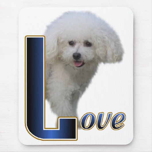 Bichon Frise Gifts Muismat (Voorkant)