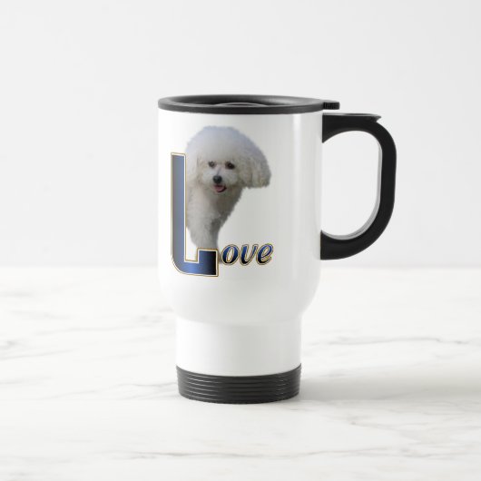 Bichon Frise Gifts Reisbeker (Rechts)