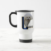 Bichon Frise Gifts Reisbeker (Links)