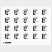Bichon Frise Gifts Ronde Sticker (Vel)