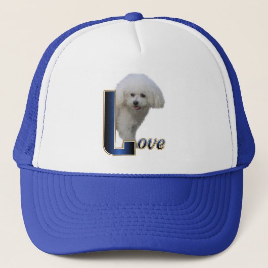 Bichon Frise Gifts Trucker Pet (Voorkant)
