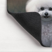 Bichon Frise Halloween eng  Muismat (Hoek)