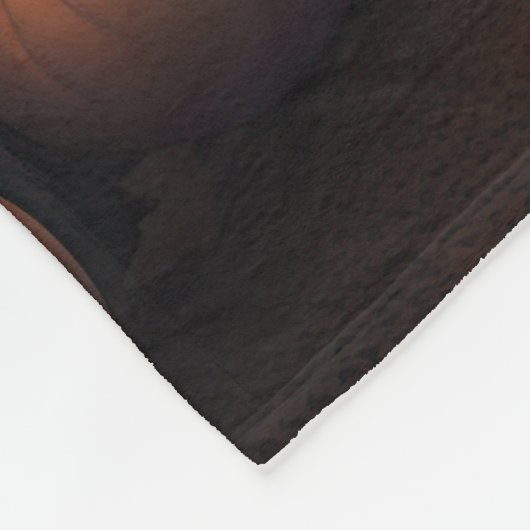 Bichon Frise Halloween Scary Fleece Deken (Hoek)