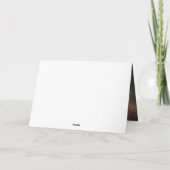 Bichon Frise Halloween Scary Kaart (Achterkant)