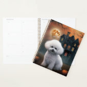Bichon Frise Halloween Scary Planner (Display)