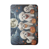 Bichon Frise Halloween Spooky Badmat (Voorkant Verticaal)