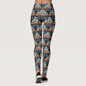 Bichon Frise Halloween Spooky Leggings (Achterkant)