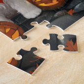 Bichon Frise Halloween Spooky Legpuzzel (Zijkant)