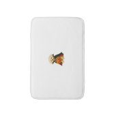 Bichon Frisé Halloween Vampire Pup met Pumpkin Ba Badmat (Voorkant Verticaal)