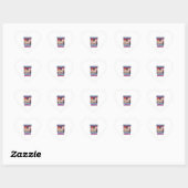 Bichon Frisé Hart Sticker (Vel)