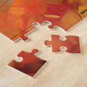 Bichon Frise Herfst Thanksgiving Legpuzzel (Zijkant)