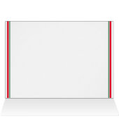  Bichon Frise Holiday-kaart (Binnen Horizontaal (Boven))