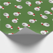  Bichon Frise Holiday Wrapping Paper Cadeaupapier (Hoek)