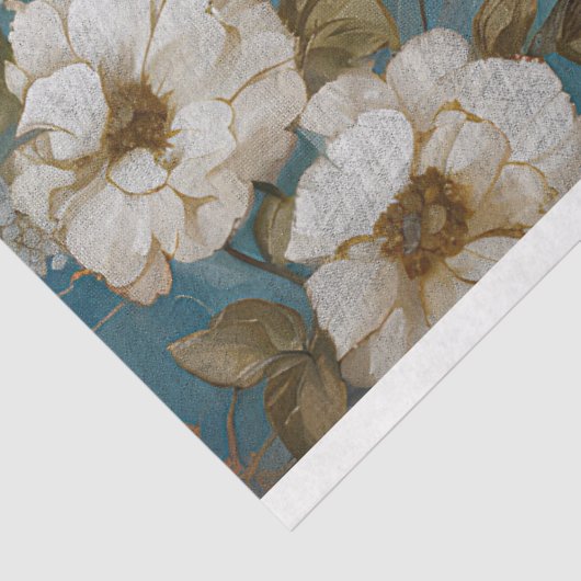 Bichon Frise Hond Decoupage Tissue Paper Tissuepapier (Detail)