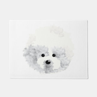Bichon Frise hond Deurmat