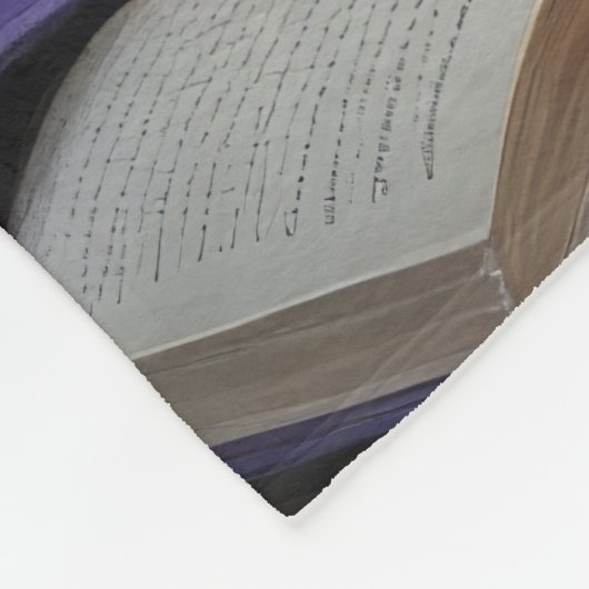 Bichon Frise Hond grillig Halloween schilderij Fleece Deken (Hoek)