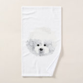 Bichon Frise hond Handdoek (Handdoek)