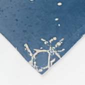 Bichon Frise Hond in Sledge Laat het Sneeuw Kerstm Fleece Deken (Hoek)