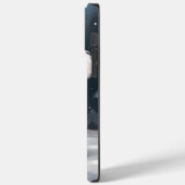 Bichon Frise Hond in Sneeuw Kerstmis Case-Mate iPhone Case (Achterkant / Links)