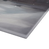 Bichon Frise Hond in Sneeuw Kerstmis Snijplank (Hoek)