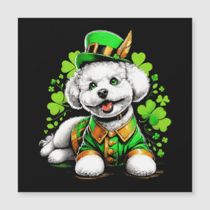 Bichon Frise Hond St Patrick's Day