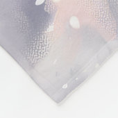 Bichon Frise Hond Winter Wonderland Kerstvreugde Fleece Deken (Hoek)