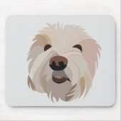 Bichon Frise Hondenliefhebber Bichon Frise Muismat (Voorkant)