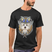 Bichon Frise I Valhalla I Viking T-shirt (Voorkant)